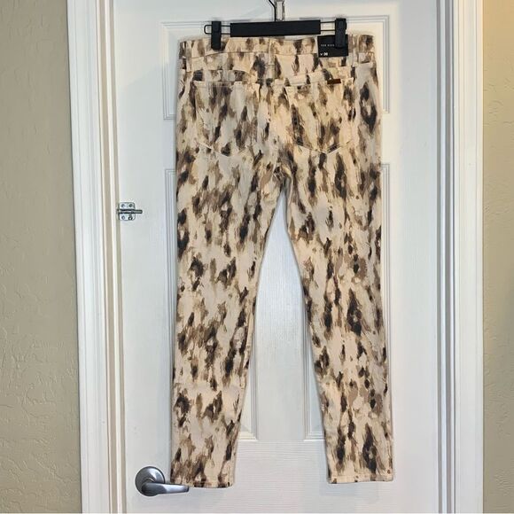 Joes Jeans The High Water Animal Print Joes Wild Collection Size 30 - Picture 12 of 12